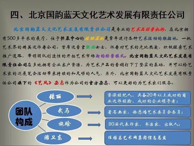 制作,销售,包括文化交流活动的组织,策划,企业艺术形象设计等